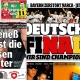 La prensa alemana celebra la primera final germana de la historia