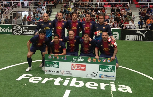 El Espanyol gana su primer derbi en la Liga Fertiberia de Ftbol Indoor
