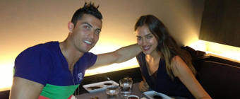 Ronaldo disfrut de una cena japonesa con Irina