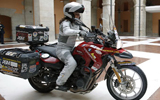 Alicia Sornosa, primera espaola en
dar la vuelta al mundo en moto