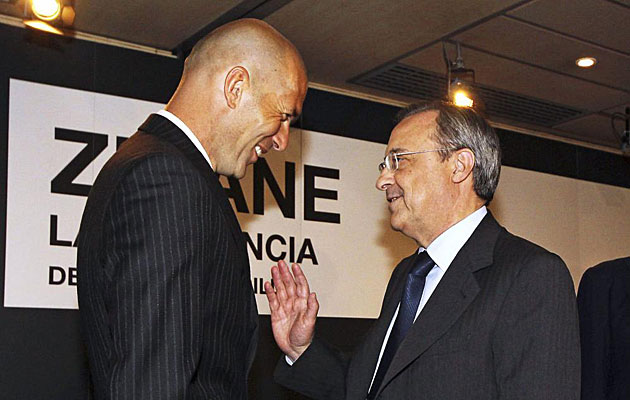 Florentino dar poderes a Zidane en el Madrid