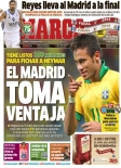 El Madrid toma ventaja por Neymar