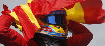 Alonso: Gracias en nombre mo y de Ferrari