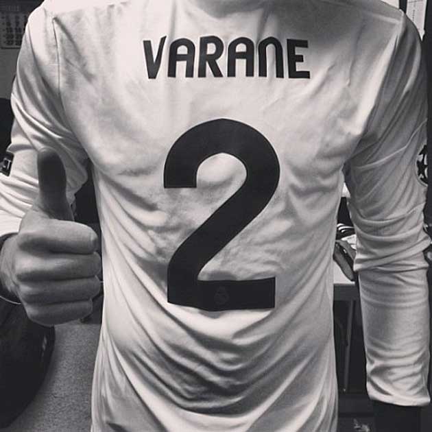 Casillas se pone 'en la piel' de Varane