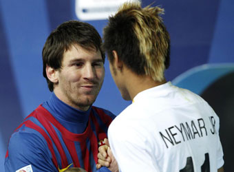 Messi: Neymar sera una incorporacin
maravillosa para el Bara