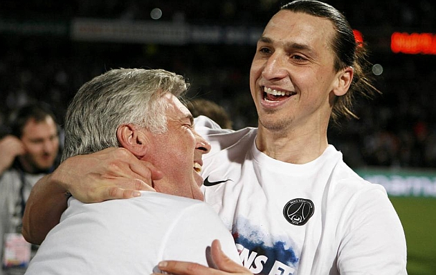 Ibrahimovic: No quiero otro entrenador, creo en Ancelotti