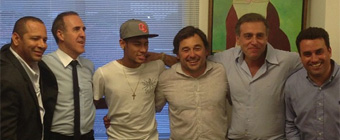 Neymar firma el acuerdo de traspaso con el Santos