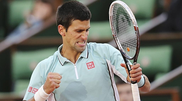 Djokovic sufre ante Goffin en su estreno en Roland Garros