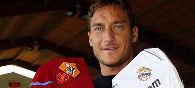 Totti: En el Madrid habra ganado tres Champions y dos Balones de Oro