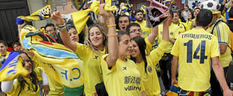 El Villarreal desplaza a Barcelona la cifra histrica de 9.500 seguidores
