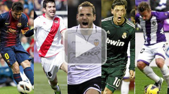 Cul ha sido el mejor
gol de la Liga 2012/13?
