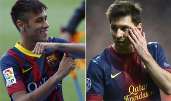 Alves: ''Ser difcil elegir al mejor del mundo entre Neymar y Messi''