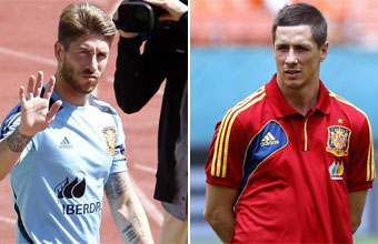 Torres y Ramos igualan a Ral en partidos con Espaa