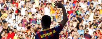 Gran xito de ventas de la camiseta de Neymar