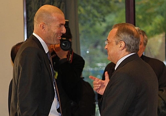 Florentino y Zidane se renen para dar forma a la plantilla