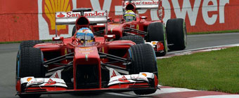 Ferrari saca pecho de sus adelantamientos