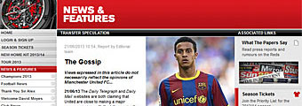 El United publica en su web los rumores sobre el futuro de Thiago