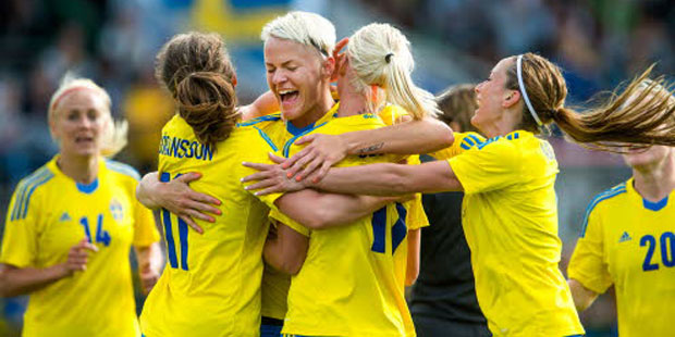 Suecia publica la lista de 23 convocadas para la Euro 2013