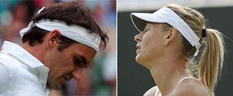 Federer y Sharapova