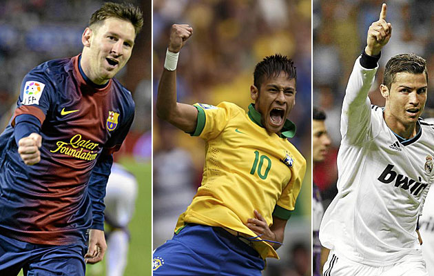 Neymar threatens reign of Messi and Cristiano