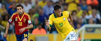 Alba y Neymar