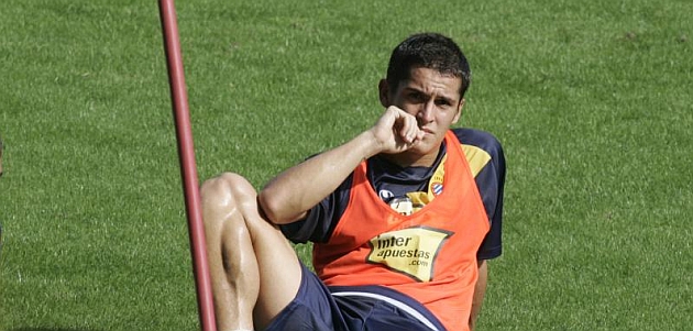 Marc Pedraza en su etapa del Espanyol