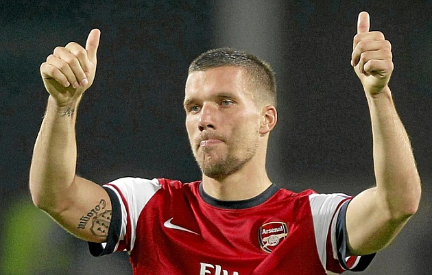 Podolski: Sera una buena
noticia la llegada de Higuan