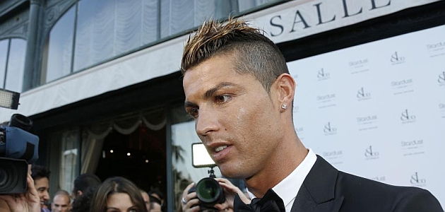 Cristiano Ronaldo, en su visita a Mnaco / AFP
