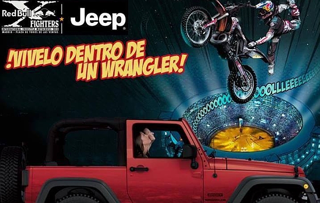 Jeep, vehculo oficial del Red Bull X-Fighters