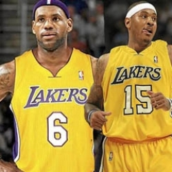 Juntar a LeBron y a Carmelo en los Lakers es una opcin realista