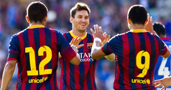 Messi y Alexis se lucen para el 'Tata' Martino