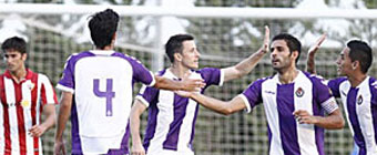 El Valladolid gana con facilidad al Almera