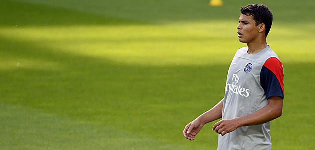 El PSG renueva a Thiago Silva hasta 2018
