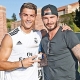 Beckham y Cristiano, dos estrellas en Los ngeles