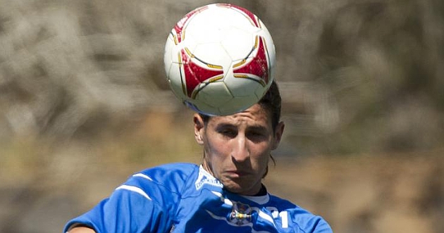 Ral Llorente, durante un entrenamiento en el Mundialito / Santiago Ferrero (Marca)