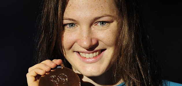 Cate Campbell, oro en 100 metros libre