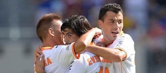 El Valencia busca ante el Inter el camino del gol