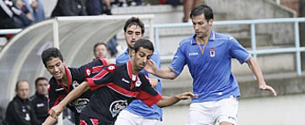 Romay da el triunfo al
Deportivo contra el Oviedo en Ribadeo