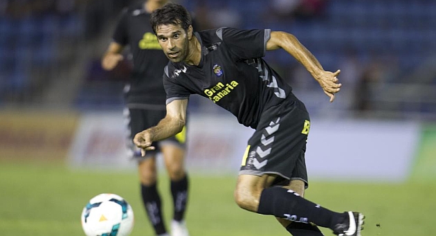 Valern, durante el partido de pretemporada en Tenerife / Santiago Ferrero (Marca)