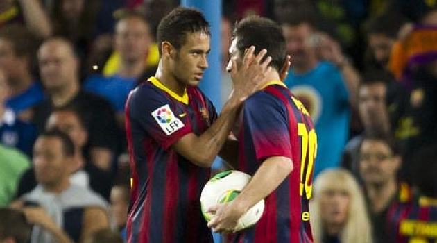 Messi y Neymar no se asocian
