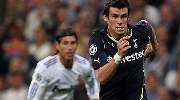Bale en la eliminatoria de Champions de 2011 en el Bernabéu