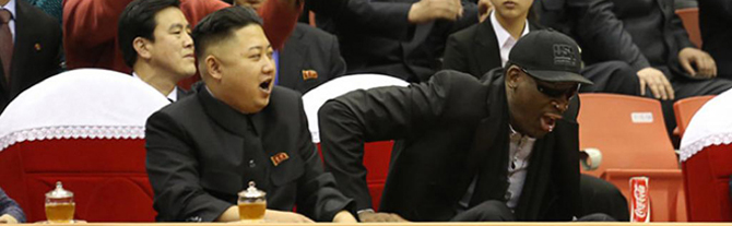 Rodman vuelve a Corea del Norte para visitar a su gran amigo Kim Jong-un