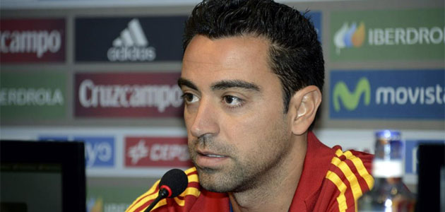 Xavi: Whatever Del Bosque decides, Spain's goalmouth is safe