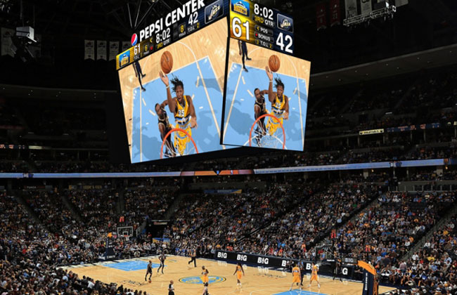 Los Denver Nuggets tendrn la pantalla ms grande del mundo