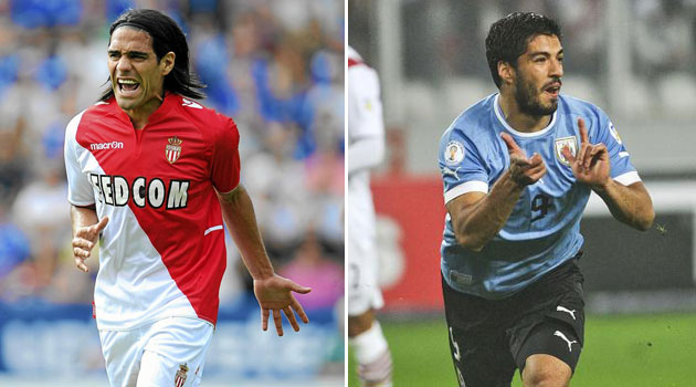 Falcao and Luis Suárez still in the crosshairs