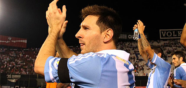 Messi: Creo que estar los ltimos partidos con la seleccin