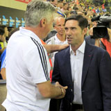 Ancelotti y Marcelino