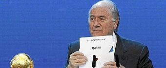 Blatter: En la concesin del Mundial a Qatar hubo influencias polticas