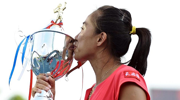 Shuai Zhang logra su primer ttulo WTA