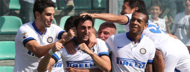 El Inter abusa del colista y Milito vuelve marcando goles